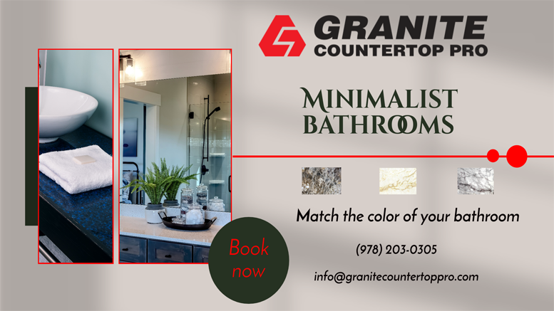 Minimalist bathrooms – Granite Countertop Pro